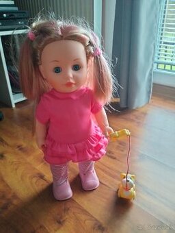 Chodiaca a hovoriaca babika Sofia so psikom