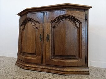 Rustikálna komoda, nábytok z masívu - 1