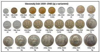 Slovensky stat - kupim mince