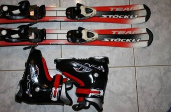 lyže Stockli 80 cm , lyžiarky dalbello