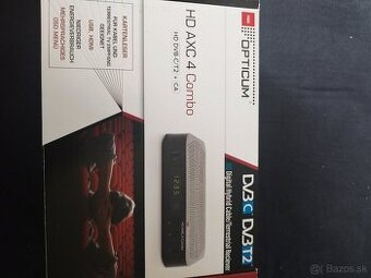 Predám septobox opticum hd axc 4 combo dvb-c dvb-t2
