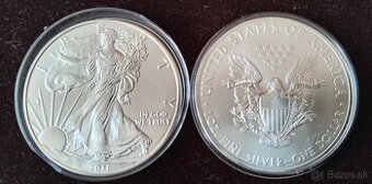 INVESTIČNÉ STRIEBORNÉ MINCE 1 Oz