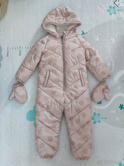 Dievčenský zimný overal veľ. 116