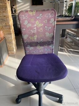 Detská otočná stolička