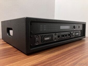 PA set: 4-kanálový zosilňovač KDES + DSP procesor v 2U racku