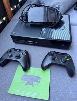 Xbox One 1 TB + 2 originálne ovládače, napájanie, krabica