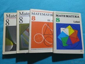 4x učebnica matematiky pre ZŠ (1983-1991)