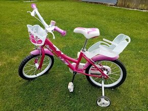 Dievčenský bicykel s kolieskami