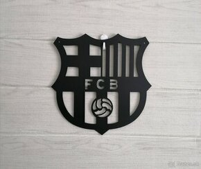 FC Barcelona kovové logo