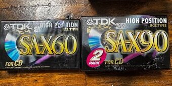 TDK SA X 90 kazety