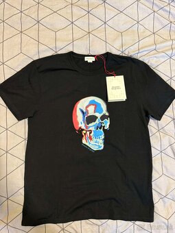 Alexander McQueen skull print tričko, veľkosť M, čisto nové