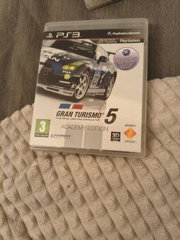 Hra pre PS3 Gran turismo 5 stojí 9.99€