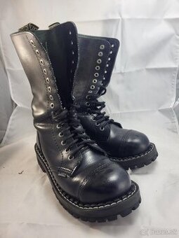 STEEL 15 dierkové čierne 40