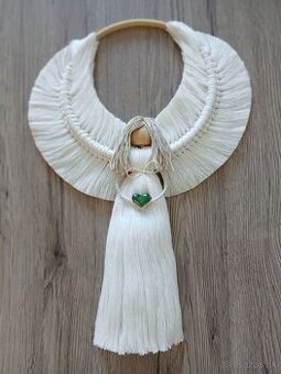 Anjel ozdoba macrame