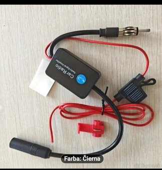 Vysokovýkonný 12V FM Rádiový Anténny Zosilňovač