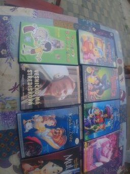 Dvd filmi a rozpravky