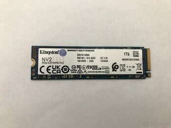 SSD disk NVme M.2. KINGSTON- NV2 1TB.
