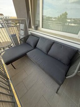 Záhradné/ balkónové sedenie s matracmi