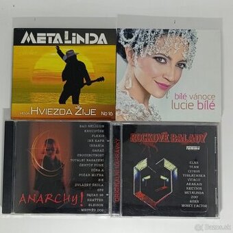 CD METALINDA, Lucie Bila, Anarchy. Rockové Balady