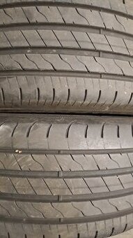 Predám 2ks jazdené letné 225/55r17-101W Good Year