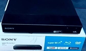 Sony BDP-S3700 HDMi Wifi Blu-ray prehrávač ako nový - 1