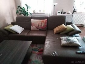 kožená sedacia súprava