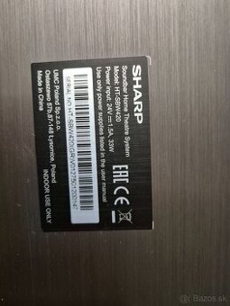 SHARP HT-SBW 420 (soundbar)
