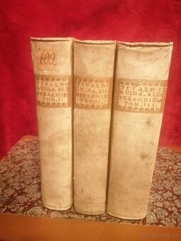 1752-1757  Perfektny stav, komplet. Pergamentovy obal