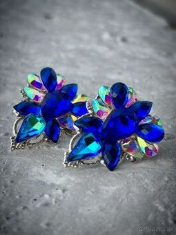 Luxusné napichovacie náušnice princezná Večernica