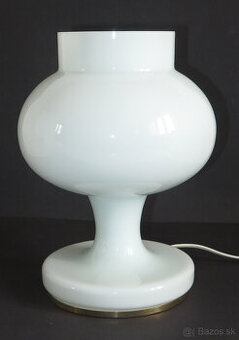 Retro sklenená stolová Lampa ČSSR Tabery