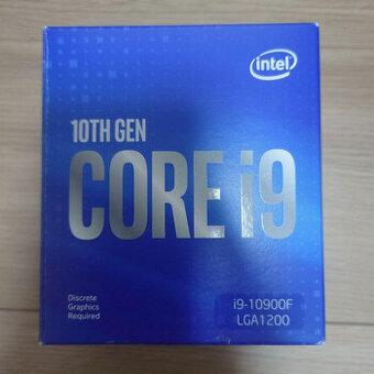 Predám procesor INTEL i9 10900F