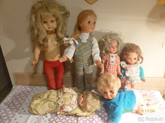 Predám retro bábiky zo 60 rokov