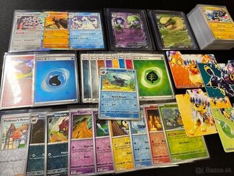Pokemón PREM. balík 1: 100ks kariet v obaloch s 2xEX + darč.