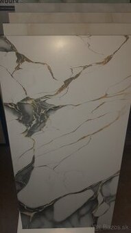 Dlazba čierno zlatá 60x120  matná