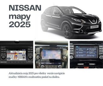 Aktualizácia navigácie NISSAN mapy 2023/24 Európa