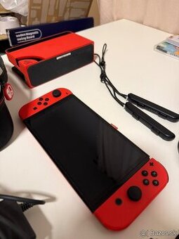 predám nintendo switch OLED v edicii Mario