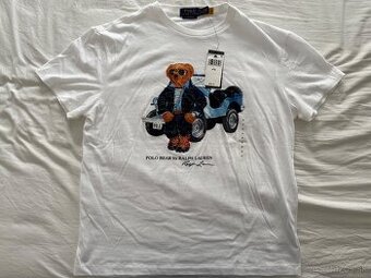 Ralph Lauren Polo Bear tričko biele