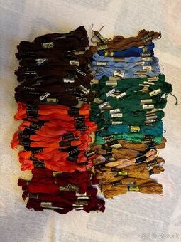 Bavlnky, vyšívacia priadza