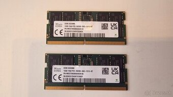 Predám DDR5 RAM SO-DIMM 32GB kit SKhynix