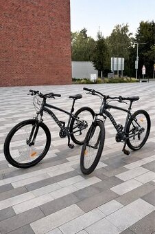 2x Horské bicykle Rockrider – veľkosti M a XL, takmer nové