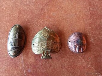 originalne historicke turisticke stitky s uzemia Slovenska