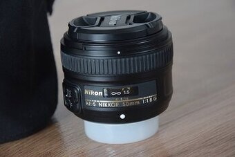 Nikkor 50 mm AF-S 1,8 G na nikon