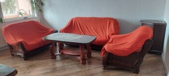 Sedacia súprava + nábytok