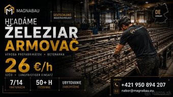 ŽELEZIAR / ARMOVAČ – NEMECKO | 26 €/HOD