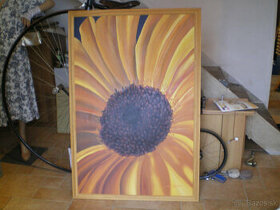 Velký obraz - olej na plátně - 137x93 cm.