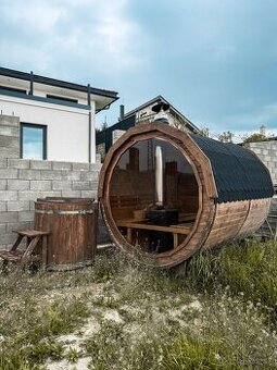 Sudova sauna 2,5m + ochladzovací súd