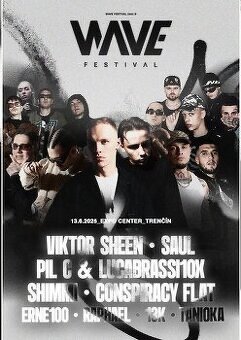 2 lístky na Wave Festival v Trenčíne