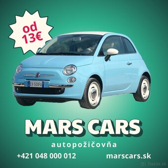 Autopožičovňa Mars Cars Bratislava -Petržalka