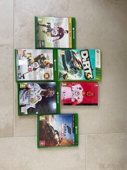 Predám hry na xbox a nintendo