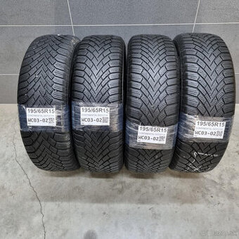 Zimné pneumatiky 195/65 R15 CONTINENTAL DOT2719
